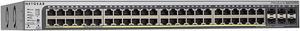 52-Port PoE Gigabit Stackable Smart Switch - Managed, with 48 x PoE/PoE+ @ 384W, 6 x 1G/2.5G SFP, Desktop or Rackmount, and Limited Lifetime Protection (GS752TPSB)