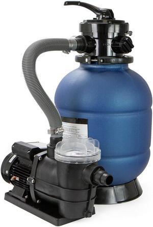 Bundle Set 12" Sand Filter with 3/4 HP Pool Pump Above Ground Swimming 2400GPH