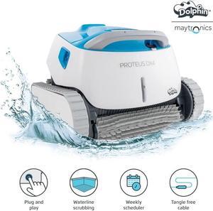 DOLPHIN Proteus Automatic Robotic Pool Cleaner with Exceptional Cleaning Power, Ideal for Swimming Pools up to 50 Feet