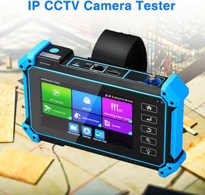 5" HD 8MP IP CCTV Camera Tester AHD CVI TVI Security Monitor Test 4K H.265 Video