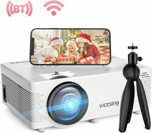 Projector 6500 Lumens 1080P 3D LED Mini WiFi Video Home Theater Cinema Projector