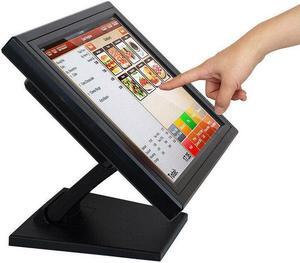 POS 15" Inch Touch Screen LED TouchScreen Monitor Retail Kiosk Restaurant Bar