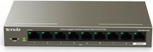 Tenda TEG1109P-8-102W 9-Port Gigabit Ethernet Desktop Switch Hub with 8-Port PoE