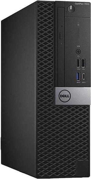DELL 7050 SFF Desktop Intel i7-7700 UP to 4.20GHz 16GB DDR4 256GB NVMe SSD + 2TB HDD Built-in AX200 Wi-Fi 6 BT Dual Monitor Support Wireless Keyboard and Mouse Win10 Pro
