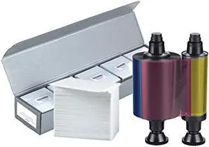 Evolis R3011 YMCKO Color Ribbon 500 PVC Cards