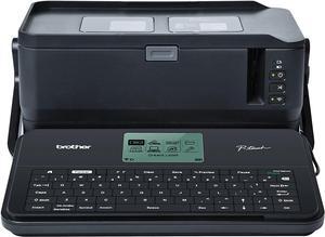 Brother P-touch Label Maker, Commercial/Lite Industrial Portable Labeler, PTD800W, Wi-Fi-Mobile-PC Connectivity, Extra-Wide Multi-Line Labeling, Links to Excel, Black