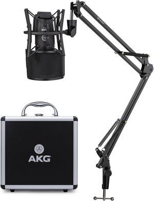 AKG P220 High-Performance Condenser Microphone Bundle with Accessory