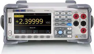 Siglent Technologies SDM3055 5.5 Digit Digital Multimeter, White/Grey