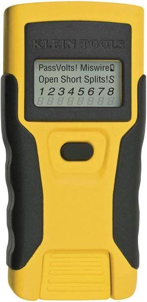 Klein Tools VDV526-052 Cable Tester, LAN Scout Jr. Network Tester / Continuity Tester for RJ45 Data Cable Twisted Pair Connections