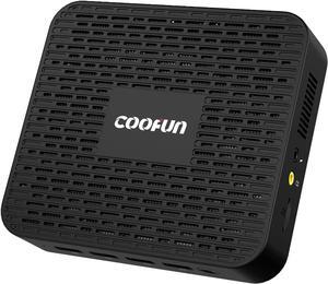 Mini PC GK41 with Windows 11 Pro 8GB DDR4 256GB SSD Celeron J4125 Processor Quad Core Dual LAN Mini PC, USB3.0 x4, Digital Mic, Mini Computers 4K HDMI/DP Port, Dual Band Wi-Fi Micro PC