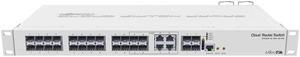 MikroTik CRS328-4C-20S-4S+RM Smart Switch, 20 x SFP cages|4 x SFP+ cages