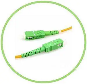Fiber Optic Patch Cable - Single Mode - SIMPLEX - OS1-9/125um (30M, SC/APC to SC/APC)