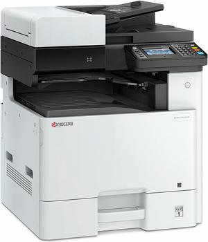 Kyocera ECOSYS M8124cidn Color A3 MFP Multi-Function Laser Printer (Print/Scan/Copy/Fax), 24 ppm Color, Resolution 600 x 600 dpi Up To Fine 1200 x 1200 dpi, Duplex, HyPAS Capable