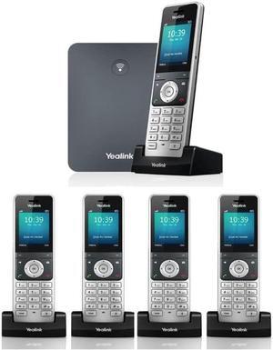 Yealink IP Phone W76P Bundle W70B Base & W56H handset + 4 x W56H