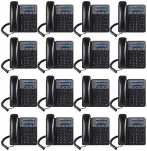 LOT of 16 Grandstream GXP1625 2-Line HD SIP IP Phone PoE