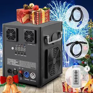 530W DMX Cold Spark Machine Indoor/Outdoor Firework Stage Wedding Party 5-16ft