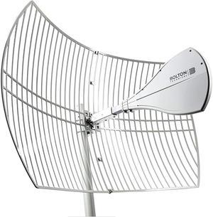 Long Ranger Antenna | New Parabolic - Over 20 Miles Range | All Cell Bands: 5G, 4G, LTE | WiFi 2.4/5 GHz WiFi 6 | High Gain Cellular/WiFi Antenna up to +28 dB | All Carriers