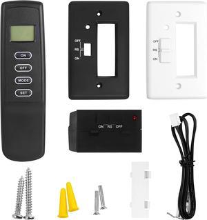 Fireplace Remote Control,Thermostat,Gas Fireplace Remote On/Off kit,for Millivolt Gas Valve,Compatible with skytech,Ambient,Majestic,monessen,Vermont Fireplace,Display Screen