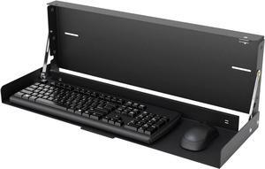 Full Keyboard Tray Wallmount Keyboard Tray for Full-Size Keyboards