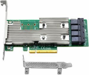 LSI 9305-16I IT Mode HBA JBOD PCI-E 3.0 SATA SAS 12Gb