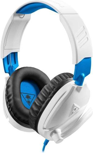 Turtle Beach Recon 70 PlayStation Gaming Headset for PS5, PS4, Xbox Series X/ S, Xbox One, Nintendo Switch, Mobile, & PC with 3.5mm - Flip-to-Mute Mic, 40mm Speakers, 3D Audio  White
