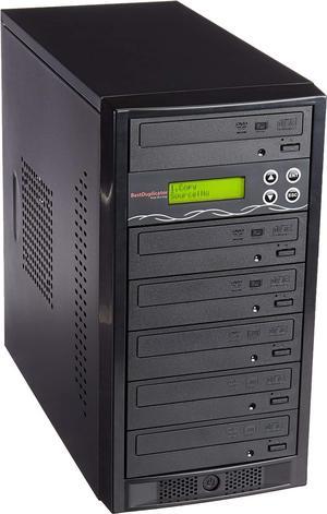 Bestduplicator BD-SMG-5T 5 Target 24X SATA DVD Duplicator with Built-In 1 to 5 M-Disc Support Burner
