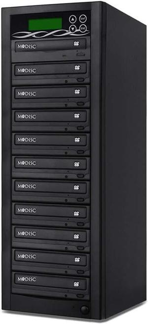 Bestduplicator 10 Target  (1 to 10) 24x SATA DVD Duplicator with Built-in M-Disc Support Burner