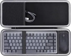 Hard Case Replacement for Logitech MX Mechanical Mini Wireless Illuminated Keyboard and Anywhere 3 Compact Mouse Combo