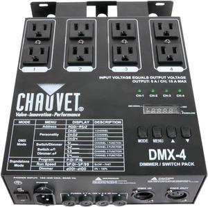 CHAUVET DJ LED Lighting, Silver (DMX-4)