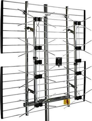 EXTREMEtenna Long Range Multi-Directional Outdoor TV Antenna - 80 Mile Range - Preassembled - Install on Rooftop or Attic