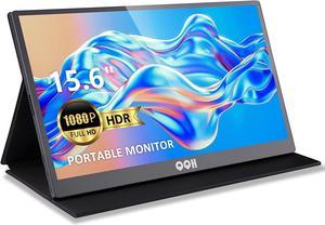 Portable Monitor, 15.6" Portable Computer Monitor HDMI 1080P FHD USB C Laptop Monitor Display IPS Second Screen, Gaming Monitor with Smart Cover, External Dual Monitor for Phone PC MAC PS4 Xbox