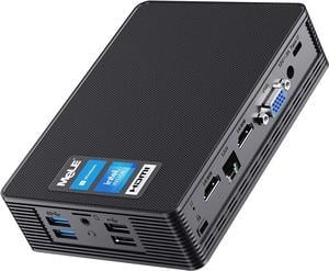 Fanless Mini PC Fanless Windows11Pro N5105 16G512GB Small Desktop Computer Micro PC with HDMI VGA Triple Screen 4K Display HDRWiFi 6 Gigabit Ethernet BT52PXE Portable Tiny Compact PC Home Office