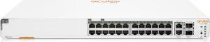 Aruba Instant On 1960 24-Port Gb 20-Port Class 4 PoE | 4-Port Class 6 PoE Smart Switch (370W) - 24x 1G | 2X SFP+ | 2X 10GBase-T