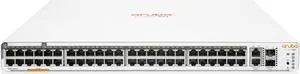 Aruba Instant On 1960 48-Port Gb 40-Port Class 4 PoE | 8-Port Class 6 PoE Smart Switch (600W) - 48x 1G | 2X SFP+ | 2X 10GBase-T