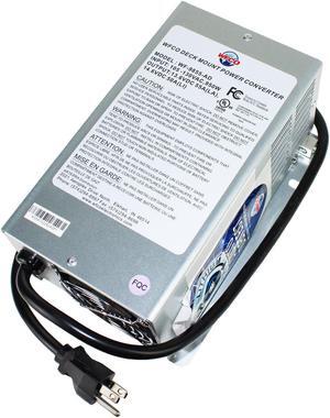 WFCO WF-9855-AD-CB 55A DC 15A AC Auto Detect Deckmount Converter Charger