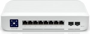 Ubiquiti USW-Enterprise-8-PoE UniFi Switch Enterprise 8 PoE , Managed, Layer 3 , 2.5GbE, 802.3at PoE+ RJ45 ports and (2) 10G SFP+ ports