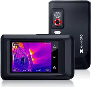 Pocket2 256 x 192 IR Resolution Thermal Imaging Camera with 8MP Visual Camera, 25 Hz, Wi-Fi, 3.5" Touch Screen Thermal Imager, IP54, -4°F~752°F