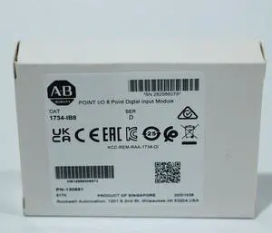 Allen Bradley 1734-IB8 Ser D POINT I/O 8 Point Digital Input Module New Factory Sealed