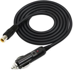 12V DC 8mm Car Cigarette Lighter Cable, DC7909 7.9 x 5.5mm Car Charger Power Supply Cord,12V Cable for Car DVR,Bluetooth Speakers,Camera,GPS,Laptop