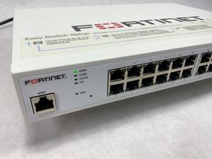 Fortinet 24-Port GbE (12-Port PoE) & 2-Port SFP Secure Access Switch FS-124D-PoE