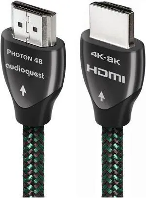 AudioQuest - Photon 48-4K-8K 48G HDMI - Designed for Xbox - for Gaming, Blu-Ray, Cable and Satellite (5ft)