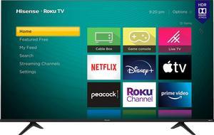 Hisense 43-Inch Class R6 Series Dolby Vision HDR 4K UHD Roku Smart TV with Alexa Compatibility ,Black