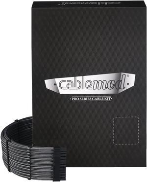 CableMod C-Series Pro ModMesh Sleeved Cable Kit for Corsair RM Black Label/RMi/RMX (Carbon)