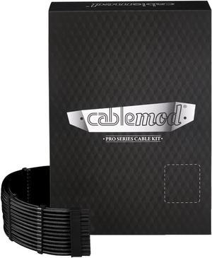 CableMod E-Series Pro ModMesh Sleeved Cable Kit for EVGA G5 / G3 / G2 / P2 / T2 (Black)