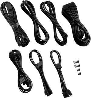 CableMod C-Series Pro ModMesh Sleeved 12VHPWR Cable Kit for Corsair RM (Black Label) / RMi/RMX (Black)