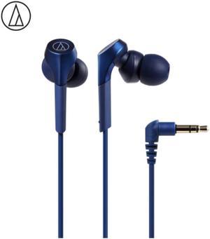 Audio-Technica CKS550X Bass-heavy in-ear wired headphones Music headphones , Blue