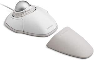 Kensington Trackball Office Professional Wired Mouse PS Mapping CAD , Mapping control ring Mouse - White K72500