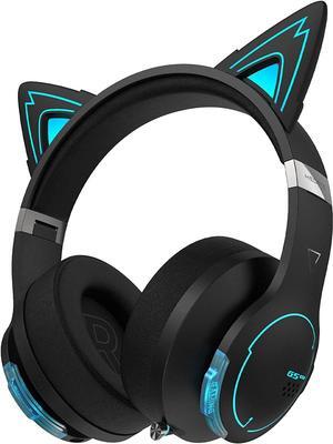 Edifier CAT Wireless Bluetooth Wired Cat Ear Gaming Headset with Mic (G5BTBlack)