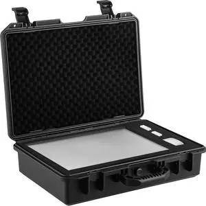 IP67 Waterproof Hard Case 15.6 Inch Hard Carrying Case w/ Foam Insert