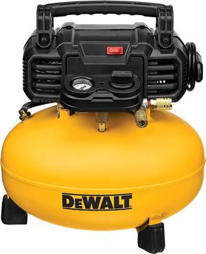 DEWALT Pancake Air Compressor, 6 Gallon, 165 PSI Lightweight quiet